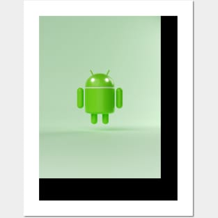 Android Robot Posters and Art